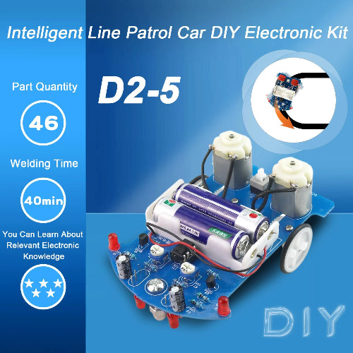 line tracking robot car kit UK DIY line follower smart car