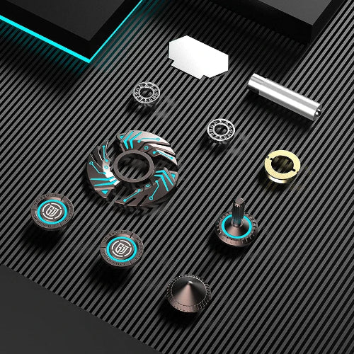 high-quality metal fidget slider with smooth tactile sliding motion