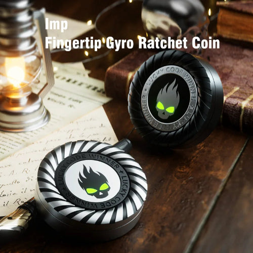 Portable Metal Fidget Spinner Gyro pocket-size stress relief gadget
