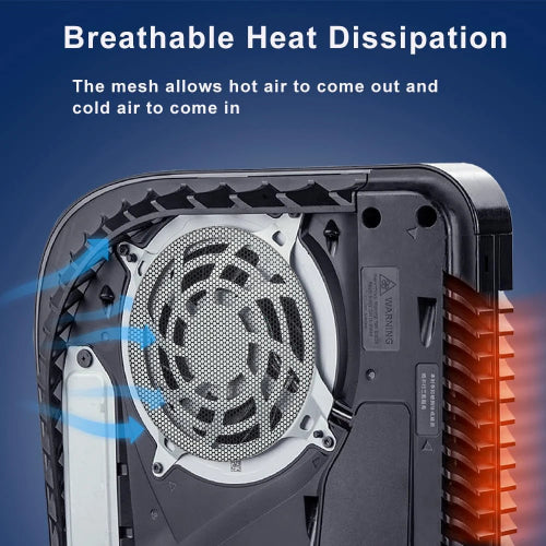 PS5 dust filter mesh cover for console fan ventilation protection