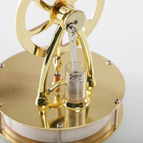 stirling engine model heat powered physics experiment kit
