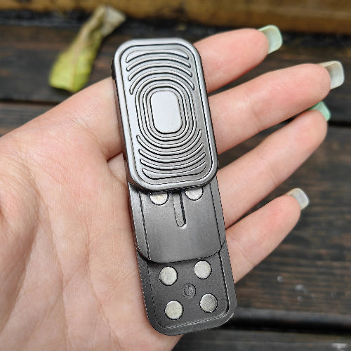 premium metal magnetic fidget slider for stress relief and focus