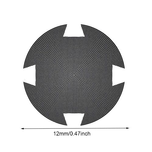 close-up of ps5 slim dust cover showing breathable PVC filter design
