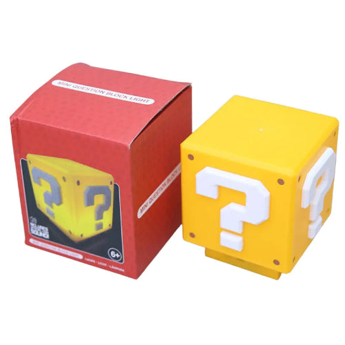 super mario block lamp usb rechargeable gaming décor