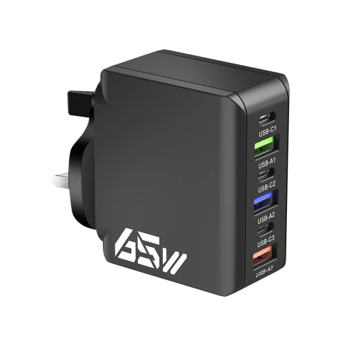 6 port USB charger multi-device fast charging hub