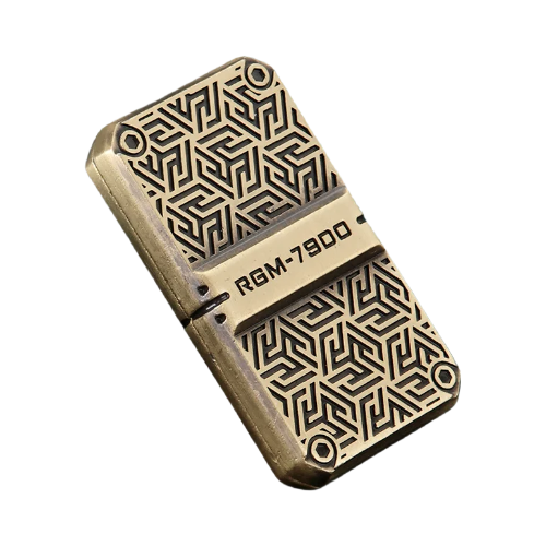 magnetic sliding fidget toy bronze for stress relief