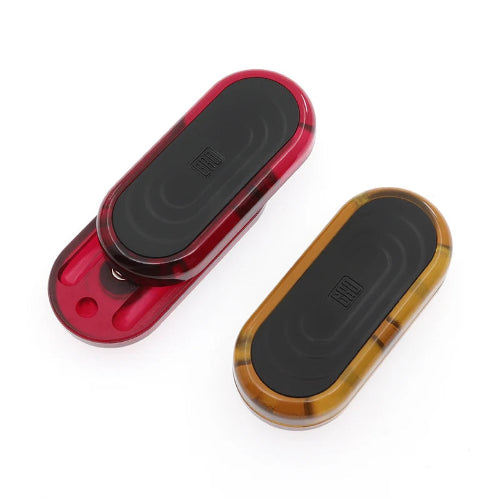 Get Rich yellow stress toy push slider with smooth magnetic slide