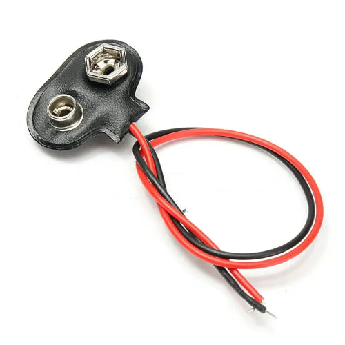 9v battery connector for DIY electronics and robotics projects