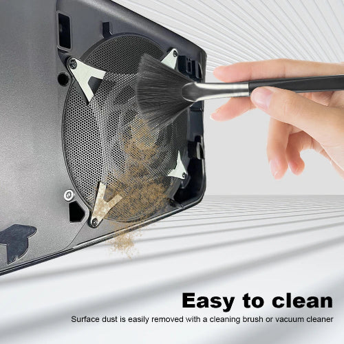 ps5 slim dust cover reusable PVC filter for improved airflow and cooling