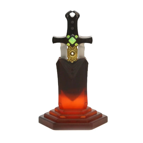 Magnetic Fidget Slider Black luminous sword model in case packaging – premium fidget toy and collectible from Chys Thijarah UK