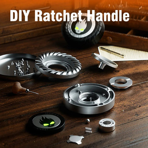 Hand holding Metal Fidget Spinner Gyro for anxiety and ADHD focus support