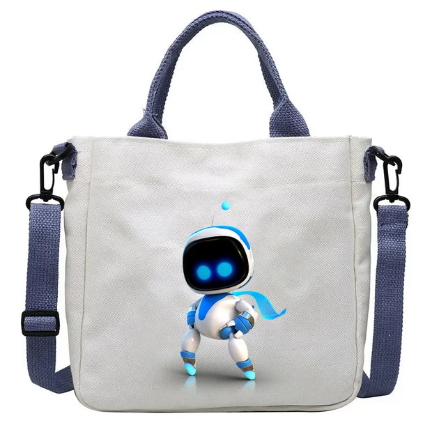 Astro Bot crossbody bag school shopping outdoor travel accessory