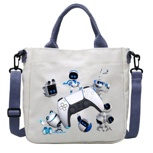 Astro Bot crossbody bag school shopping outdoor travel accessory