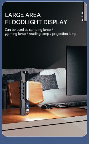 rechargeable LED flashlight lightweight pocket size