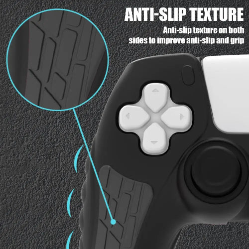astro bot ps5 controller grip silicone skin with touchpad sticker