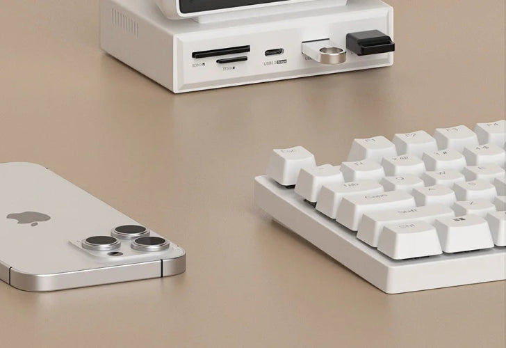 3.5 inch IPS mini screen adjustable angle desk monitor