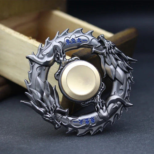Premium Zinc Alloy metal hand spinner with smooth hybrid bearing