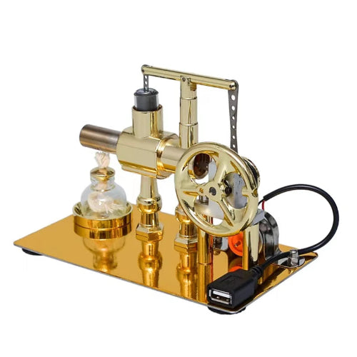 stirling engine model working thermodynamics science demonstration