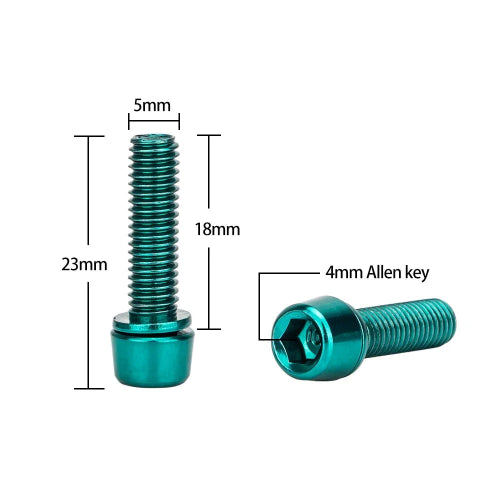 bike stem bolts for mtb and road bike aluminium stems