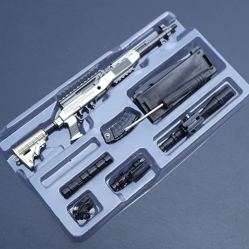 mini gun keychain realistic prop for display