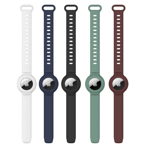 airtag bracelet silicone strap for active children