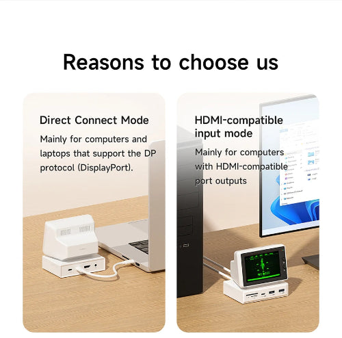 3.5 inch IPS mini screen compact secondary display for laptop