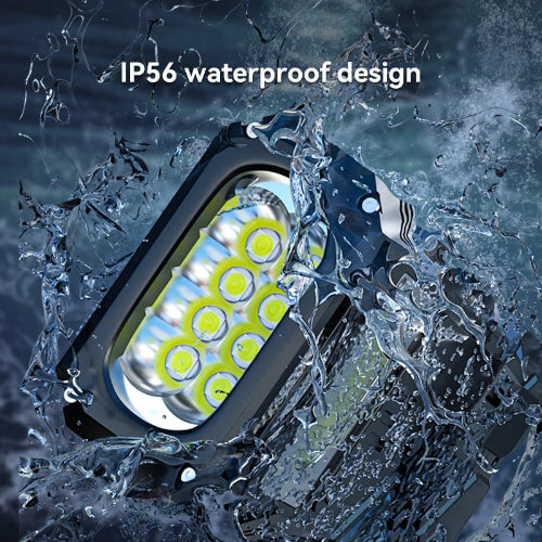 12000 lumen LED torch long range outdoor flashlight