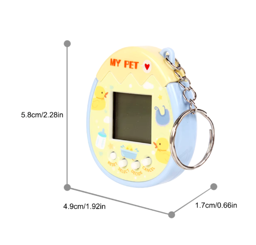 virtual pet toy nostalgic tamagotchi style electronic pet