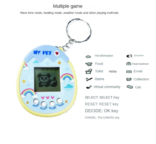 virtual pet toy electronic digital pets game for kids