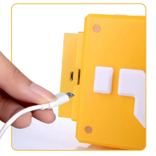 super mario block lamp illuminated question mark cube