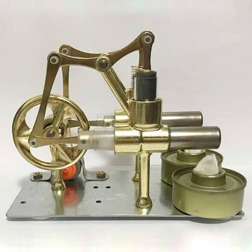 double cylinder engine model UK science invention collection toy