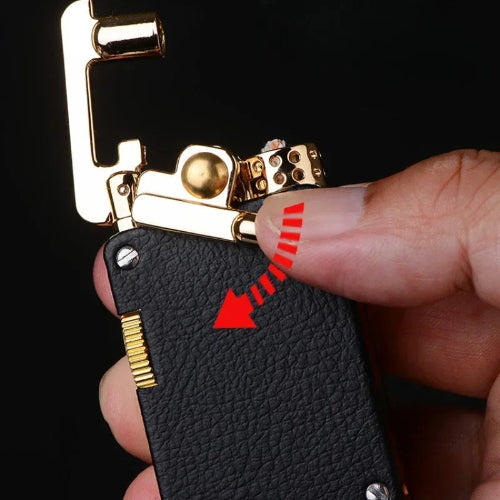 refillable kerosene lighter metal design for collectors