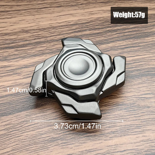 Luxury metal spinning top fidget toy gift for gadget lovers