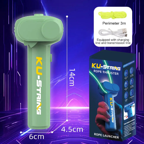 glow string launcher UK fun night-time glow rope toy