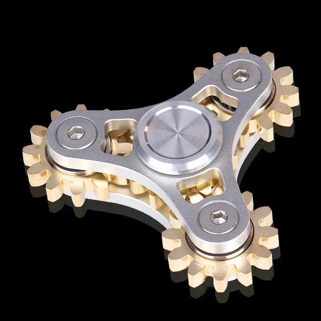 mechanical fidget spinner gears with smooth rotation