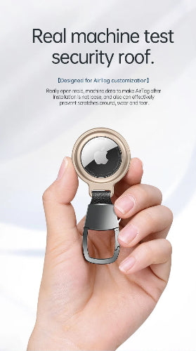 airtag keychain case lightweight silicone protector for everyday use