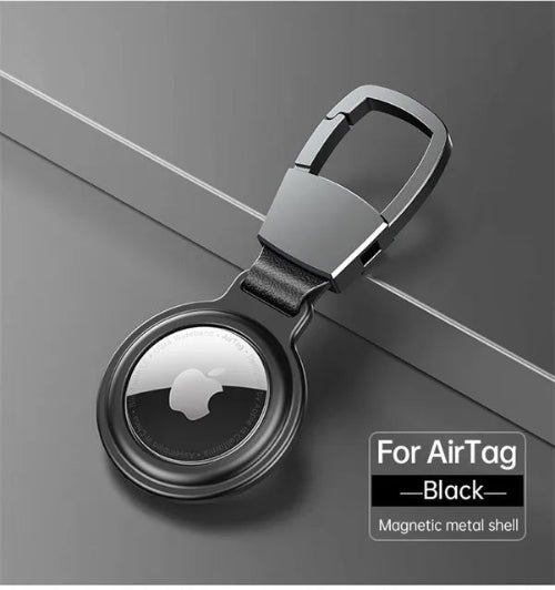 airtag keychain case magnetic silicone anti lost holder for keys