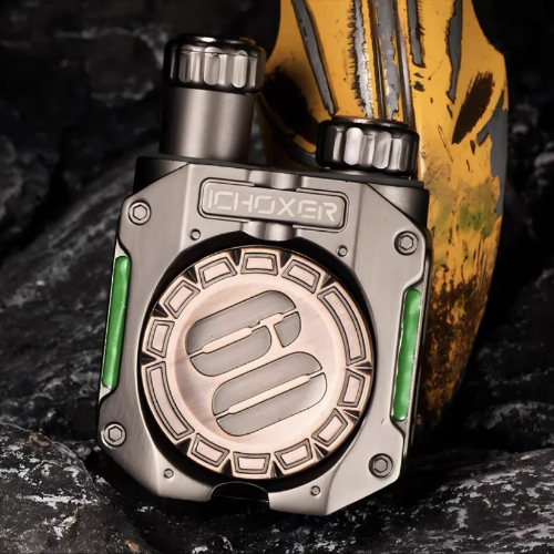 luminous metal double-column ratchet fidget spinner UK for everyday carry users