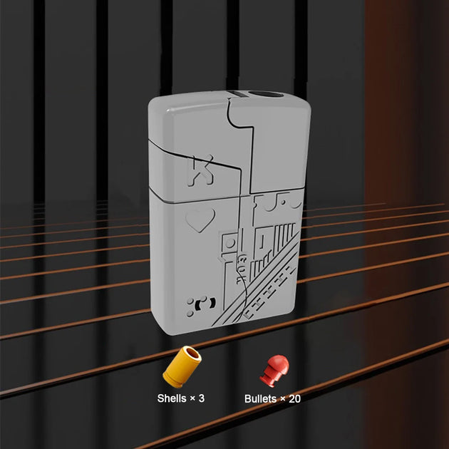 Adult fidget toy gun Grey gadget for anxiety UK