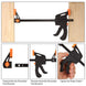 woodworking clamp reinforced plastic quick grip hand tool