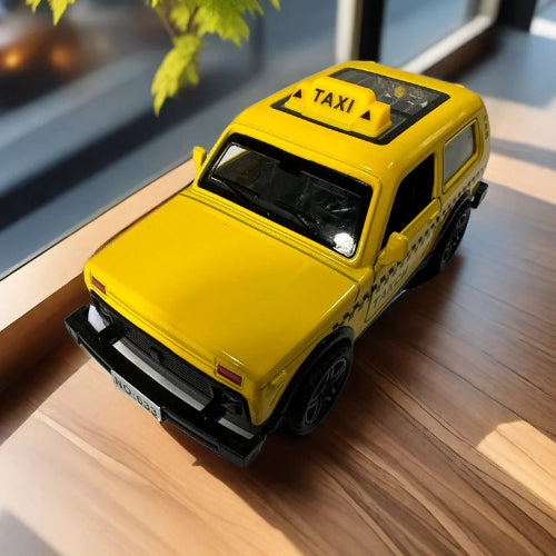 metal taxi toy car high quality diecast taxi for pretend play