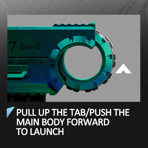 alloy gun fidget spinner pocket size focus fidget