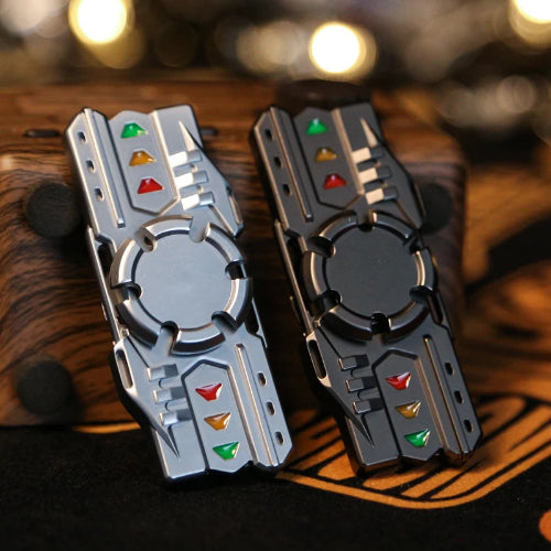 High-speed luminous metal spinner for focus and anxiety relief