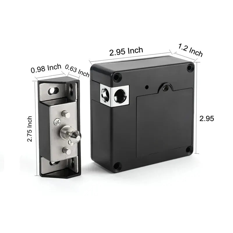 Drawer Lock With Code RFID Smart Drawer Lock Easy Installation Keyless Electronic Cabinet Lo