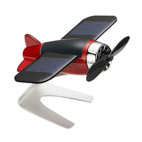 solar airplane car decoration eco friendly interior accessory