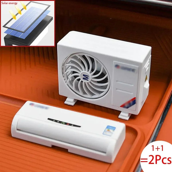 Solar Car AC Air Freshener Aromatherapy Machine -  Fragrance & Decorative Perfume - Chys Thijarah