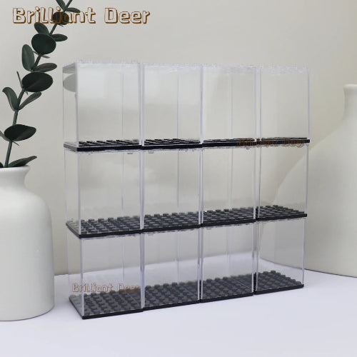 acrylic display box dustproof transparent showcase for collectibles