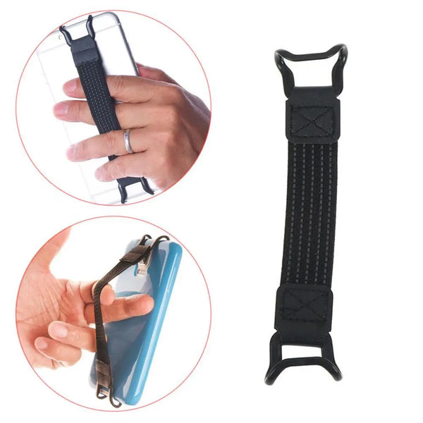 Universal Elastic Strap Hand Grip for Mobile Phone & Tablet - Anti-Drop Holder for iPhone, Ipad, Xiaomi, Huawei - Chys Thijarah