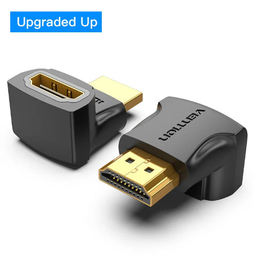 hdmi 90 degree adapter compact connector for home cinema