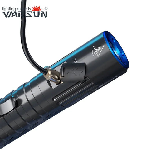 rechargeable LED flashlight for camping and hiking